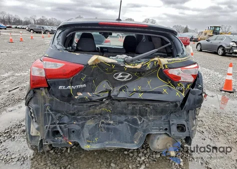 2016 Hyundai Elantra Gt из США, поврежденный, VIN KMHD35LH9GU325977